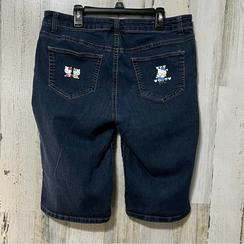 Westport Blue and Pink Bermuda Shorts Playful Design